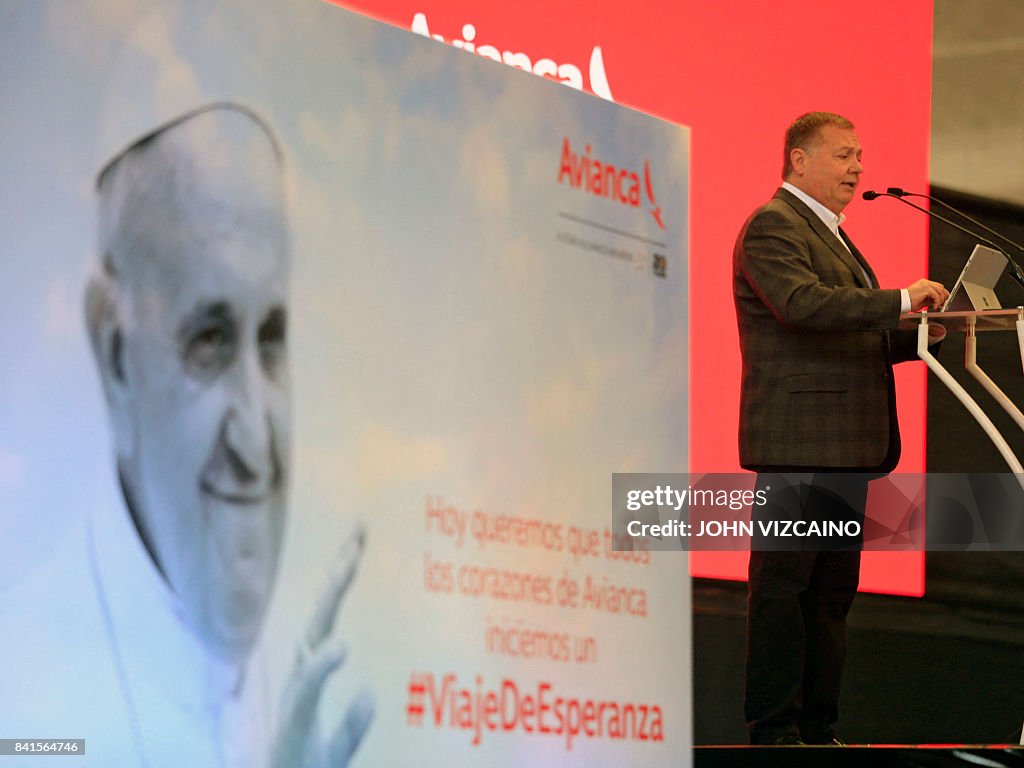 COLOMBIA-POPE-VISIT-PREPARATIONS