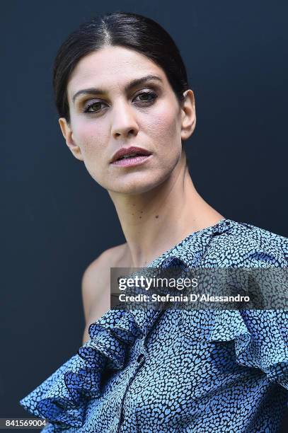 Giulia Bevilacqua attends 'Il Contagio' photocall during the 74th Venice Film Festival at Villa degli Autori on September 1, 2017 in Venice, Italy.