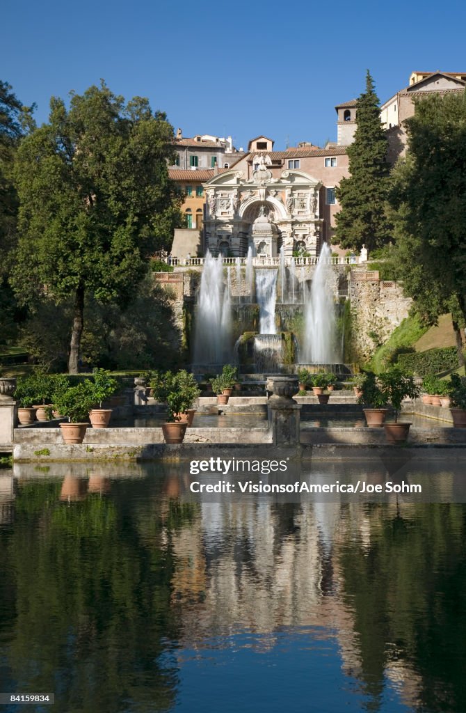 Villa d'Este near Rome, Italy