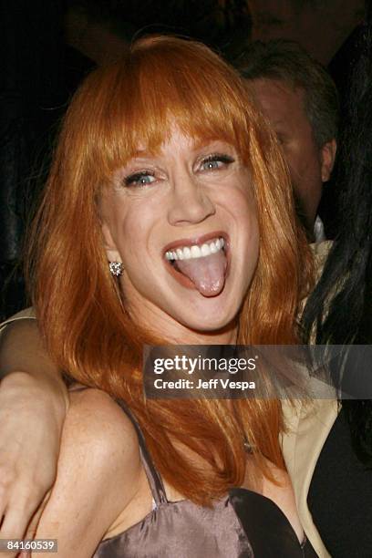 Kathy Griffin attends Entertainment Weekly's 6th annual pre-Emmy celebration presented by Revlon at the Historic Beverly Hills Post Office on...