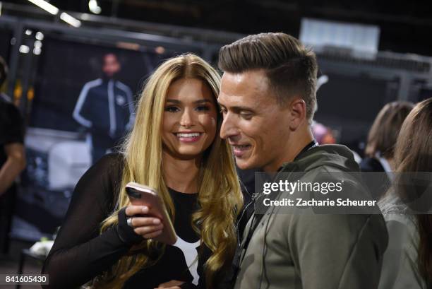 Selfie Hour with Pamela Reif at the Puma Lab during the Bread & Butter by Zalando at Arena Hall, arena Berlin on September 1, 2017 in Berlin, Germany.