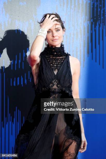 Vittoria Puccini attends the The 1st Franca Sozzani Award during the 74th Venice Film Festival at Sala Giardino on September 1, 2017 in Venice, Italy.