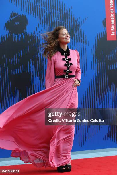 Valeria Bilello attends the Franca Sozzani Award during the 74th Venice Film Festival on September 1, 2017 in Venice, Italy.
