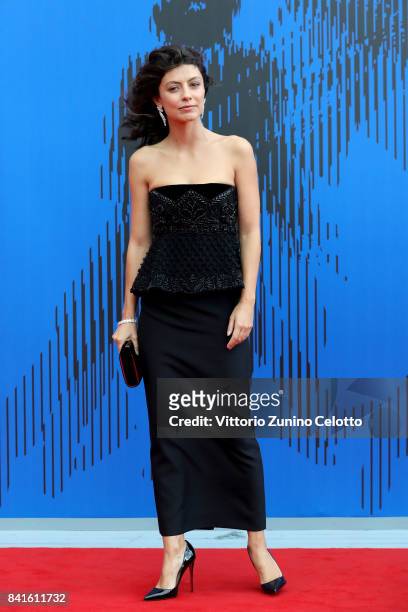 Alessandra Mastronardi attends the Franca Sozzani Award during the 74th Venice Film Festival on September 1, 2017 in Venice, Italy.