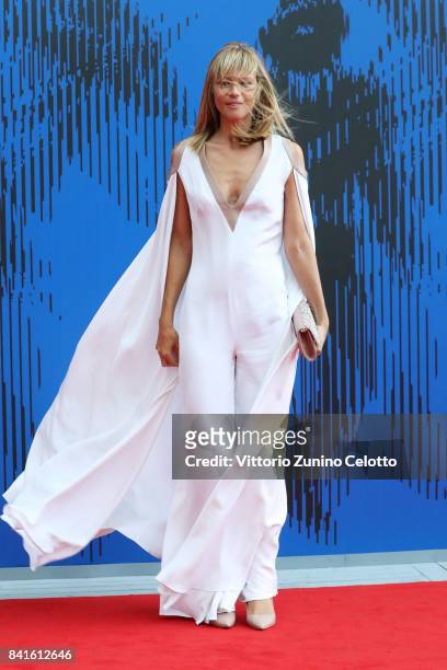 Gaia Trussardi attends the Franca Sozzani Award during the 74th Venice Film Festival on September 1, 2017 in Venice, Italy.