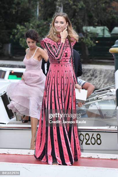 Beatrice Borromeo is seen during the 74. Venice Film Festival on September 1, 2017 in Venice, Italy.