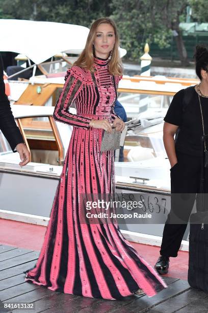 Beatrice Borromeo is seen during the 74. Venice Film Festival on September 1, 2017 in Venice, Italy.