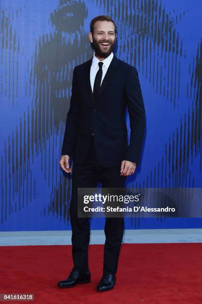 Alessandro Borghi attends the Franca Sozzanzi Award during the 74th Venice Film Festival on September 1, 2017 in Venice, Italy.