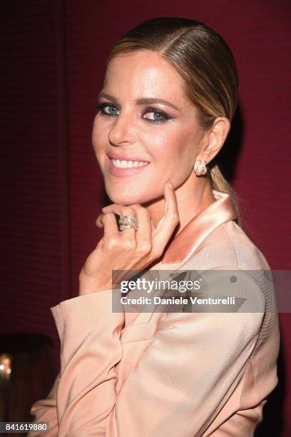 Elisabetta Pellini attends Diva e Donna Party at Sina Centurion Palace during the 74th Venice Film Festival on September 1, 2017 in Venice, Italy.
