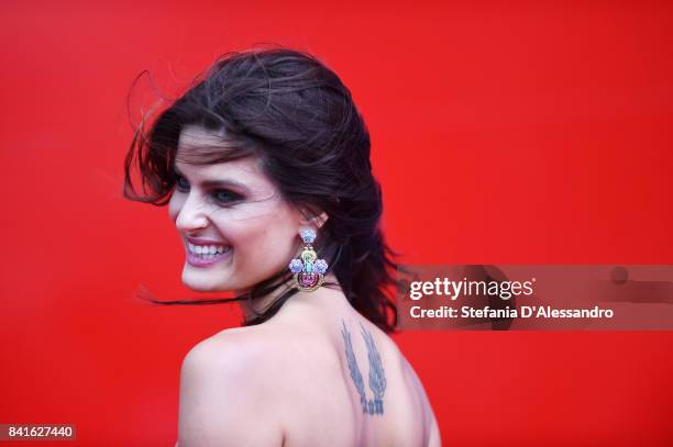 Isabeli Fontana attends the Franca Sozzanzi Award during the 74th Venice Film Festival on September 1, 2017 in Venice, Italy.