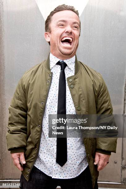 Actor Jason Acuna photographed for NY Daily News on April 27, 2017 in New York City.