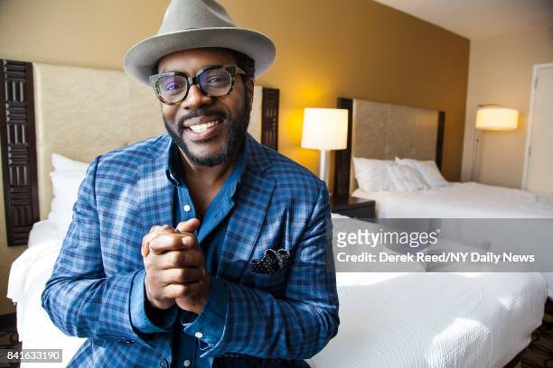Actor Chad Coleman photographed for NY Daily News on October 7, 2016 in New York City.