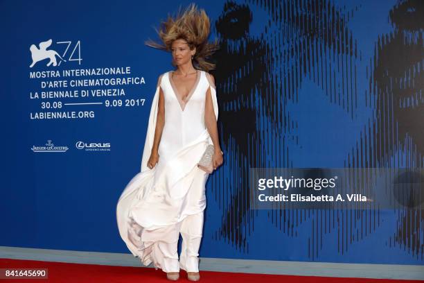 Gaia Trussardi attends the Franca Sozzanzi Award during the 74th Venice Film Festival on September 1, 2017 in Venice, Italy.
