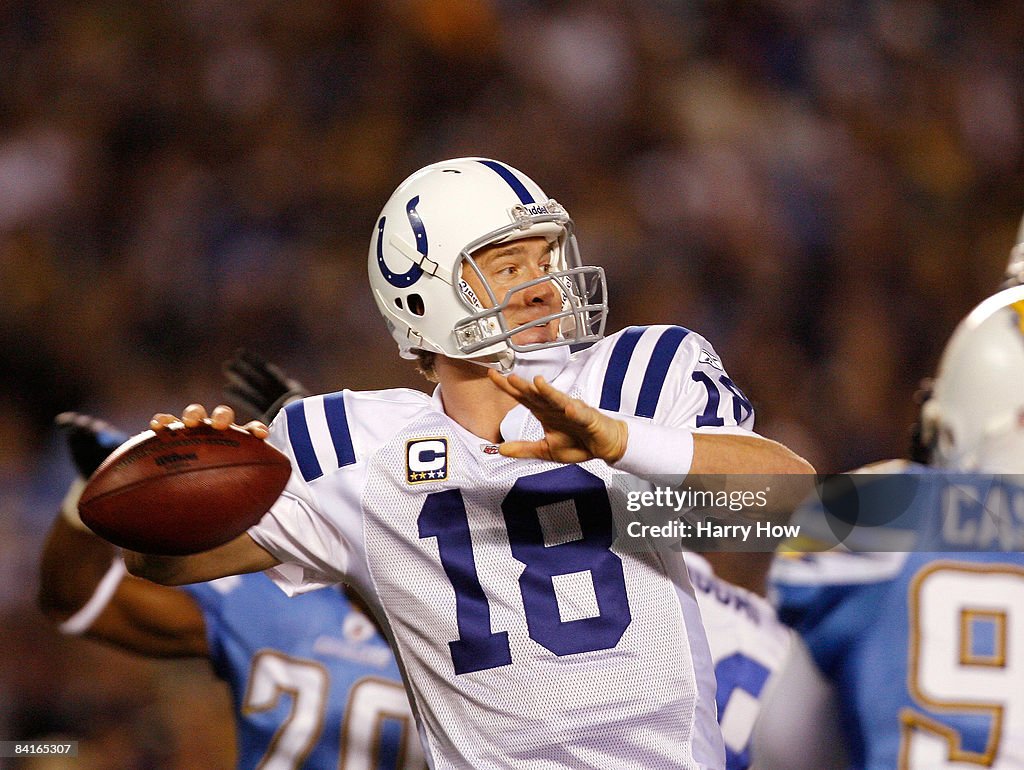 AFC Wild Card Game: Indianapolis Colts v San Diego Chargers