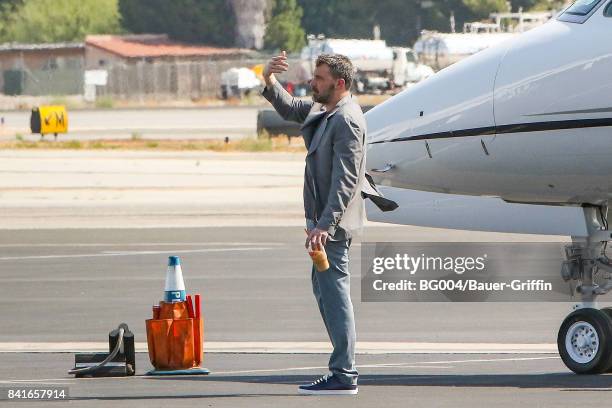 Ben Affleck is seen on September 01, 2017 in Los Angeles, California.