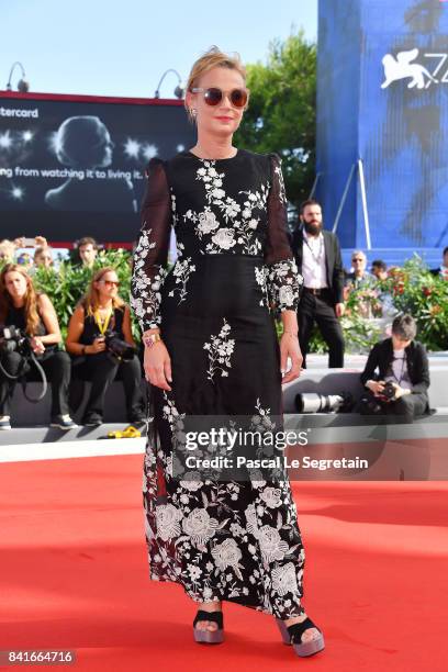 Guest walks the red carpet ahead of the 'Lean On Pete' screening during the 74th Venice Film Festival at Sala Grande on September 1, 2017 in Venice,...