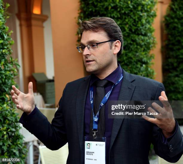 Abraham Heifets, Founder and CEO of Atomwise attends the Ambrosetti International Economic Forum on September 1, 2017 in Cernobbio, Como,...