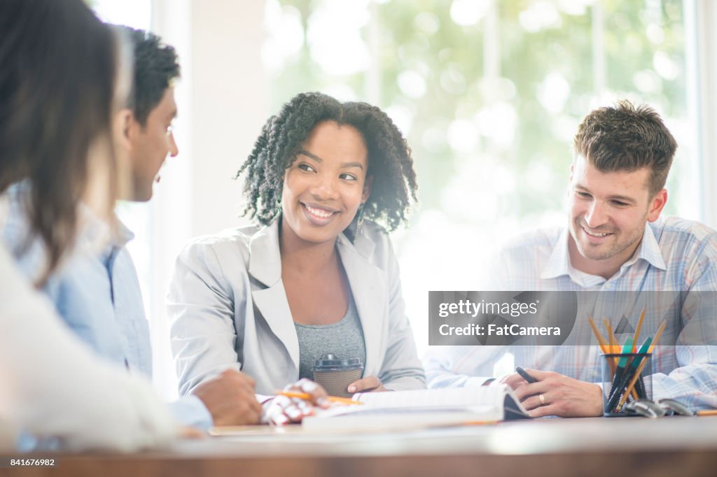 Group Talk High-Res Stock Photo - Getty Images