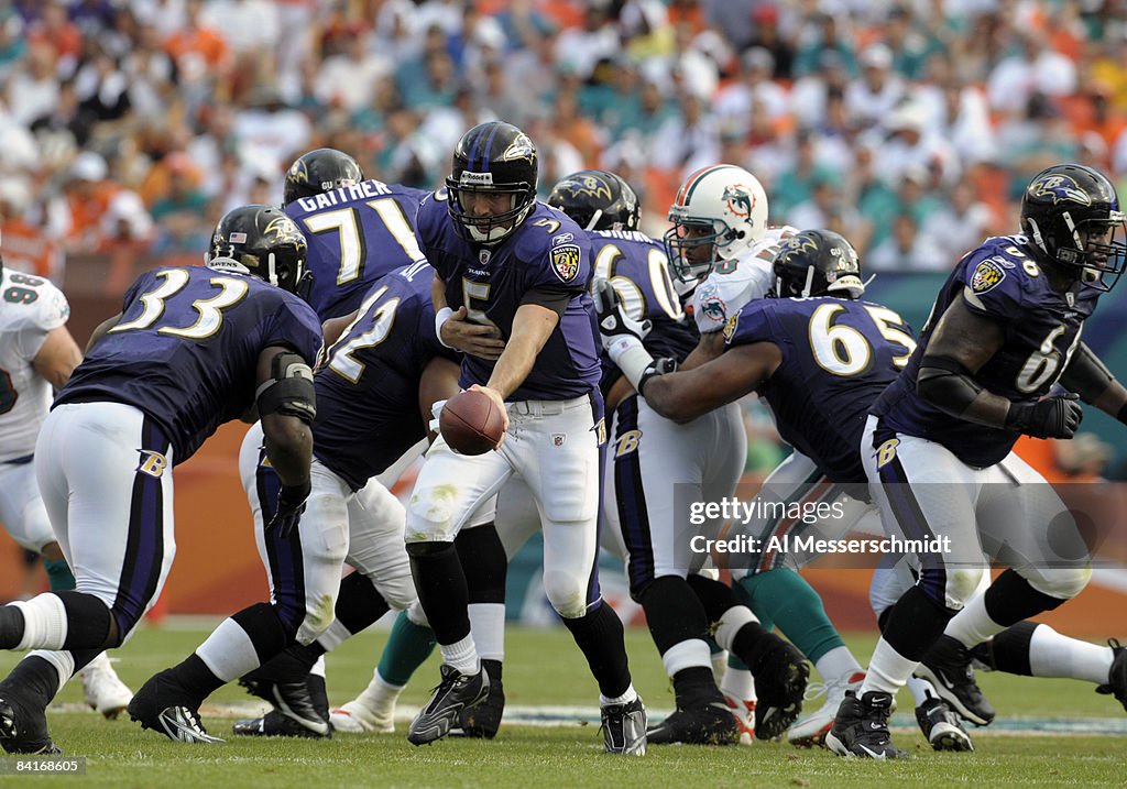 AFC Wild Card Game: Baltimore Ravens v Miami Dolphins