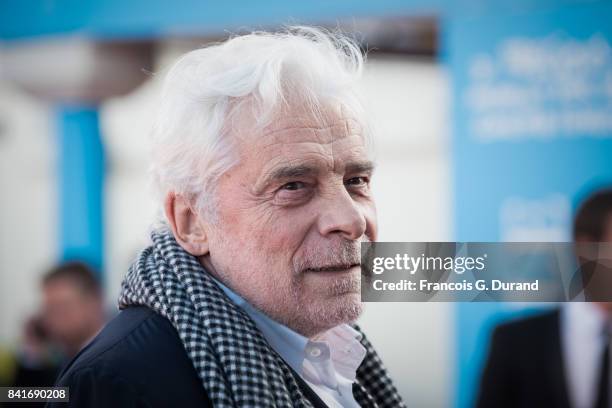Jacques Weber arrives at the opening ceremony of the 43rd Deauville American Film Festival on September 1, 2017 in Deauville, France.