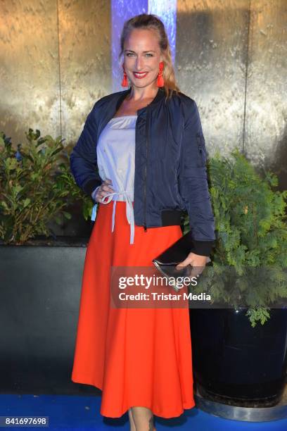 Eva Mona Rodekirchen during the Alcatel Entertainment Night feat. Music Meets Media at Sheraton Berlin Grand Hotel Esplanade on September 1, 2017 in...