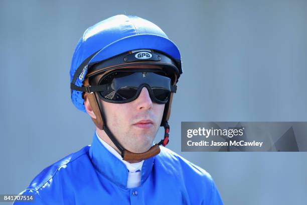 Brenton Avdulla looks on at Royal Randwick Racecourse on September 2, 2017 in Sydney, Australia.