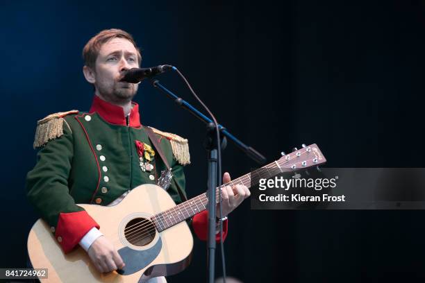 Neil Hannon of The Divine Comedy performs at Electric Picnic Festival at Stradbally Hall Estate on September 1, 2017 in Laois, Ireland.