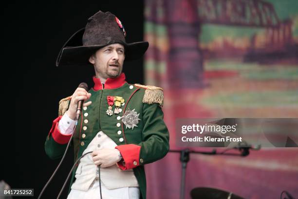 Neil Hannon of The Divine Comedy performs at Electric Picnic Festival at Stradbally Hall Estate on September 1, 2017 in Laois, Ireland.