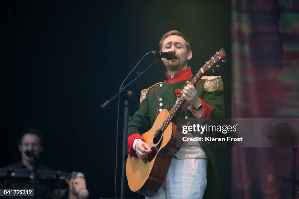 Neil Hannon of The Divine Comedy performs at Electric Picnic Festival at Stradbally Hall Estate on September 1, 2017 in Laois, Ireland.