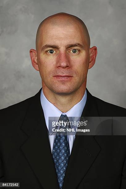 Darryl Williams of the Vancouver Canucks poses for his official headshot for the 2008-2009 NHL season.