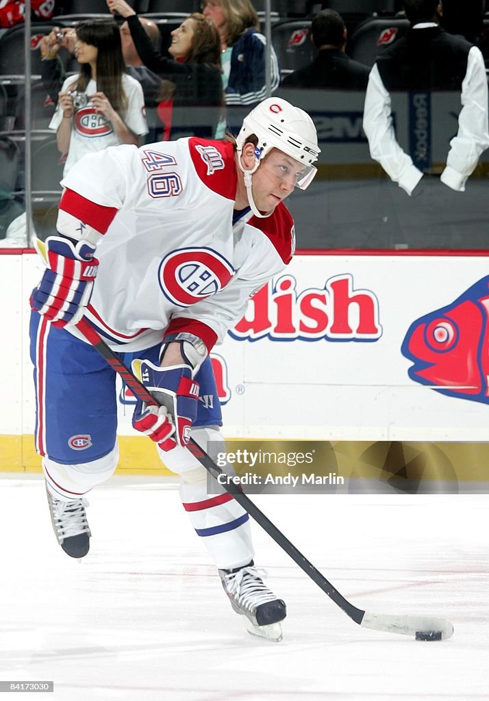 Montreal Canadiens v New Jersey Devils