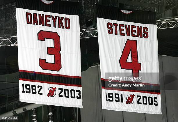 Ken Daneyko New Jersey Devils Retirement Banner