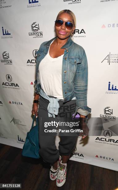 Telelvision personality NeNe Leakes at 2017 Ludaday Weekend Celebrity Bowling Tournament at Bowlmor Lanes on September 1, 2017 in Atlanta, Georgia.