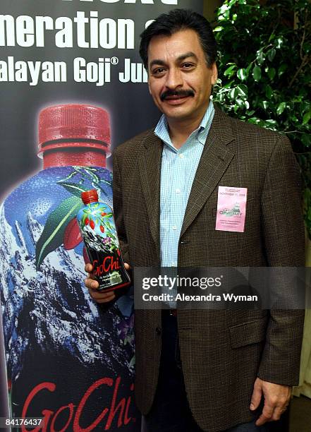 Tigers Del Norte pose at the 9th Annual Latin GRAMMY Awards Gift Lounge held at the Toyota Center on November 11, 2008 in Houston, Texas.