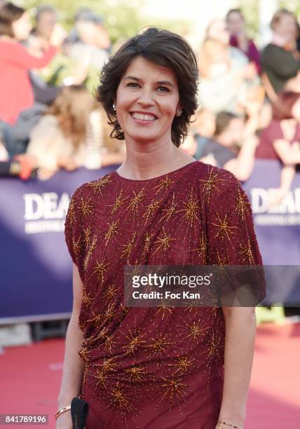 Irene Jacob attends the opening ceremony of the 43rd Deauville American Film Festival on September 1, 2017 in Deauville, France.