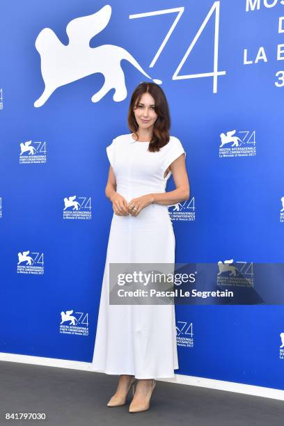 Anita Caprioli attends the 'Diva!' photocall during the 74th Venice Film Festival on September 2, 2017 in Venice, Italy.