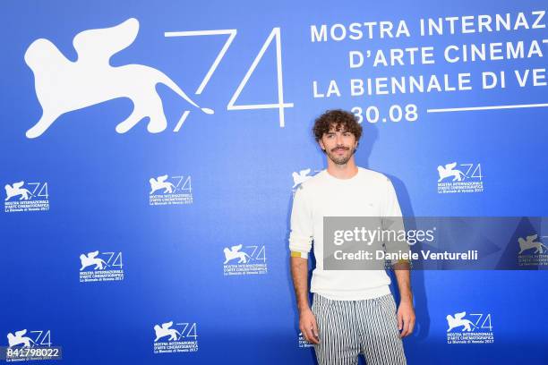 Michele Riondino attends the 'Diva!' photocall during the 74th Venice Film Festival on September 2, 2017 in Venice, Italy.