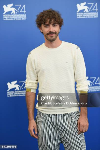 Michele Riondino attends the 'Diva!' photocall during the 74th Venice Film Festival on September 2, 2017 in Venice, Italy.