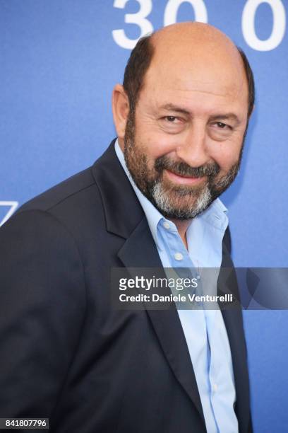 Kad Merad attends the 'La Melodie' photocall during the 74th Venice Film Festival on September 2, 2017 in Venice, Italy.
