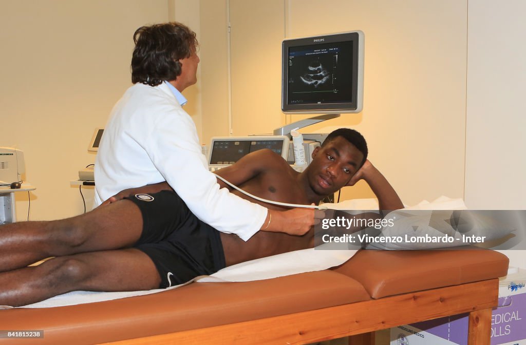 FC Internazionale New Signing Yann Karamoh Medical Tests