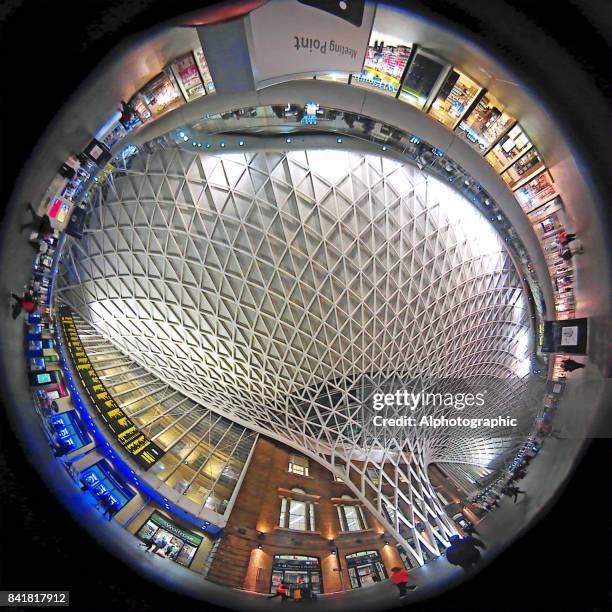 train station 360 image - hdri 360 stock pictures, royalty-free photos & images