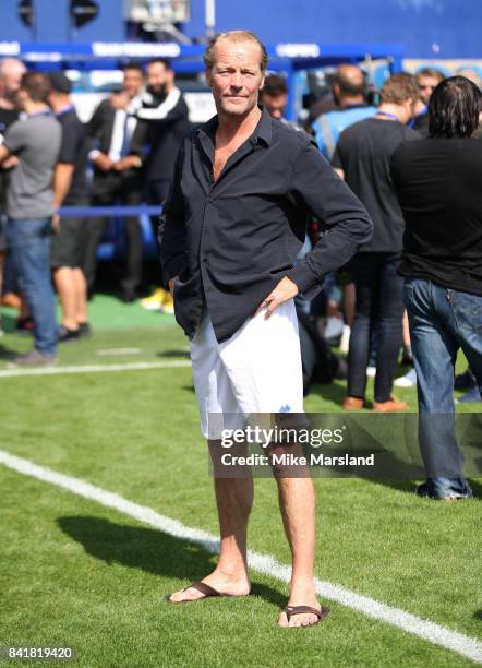 Iain Glen during the #GAME4GRENFELL at Loftus Road on September 2, 2017 in London, England. The charity football match has been set up to benefit...