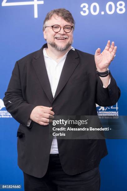Guillermo Del Toro attends the 'The Shape Of Water' photocall during the 74th Venice Film Festival at Sala Casino on August 31, 2017 in Venice, Italy.