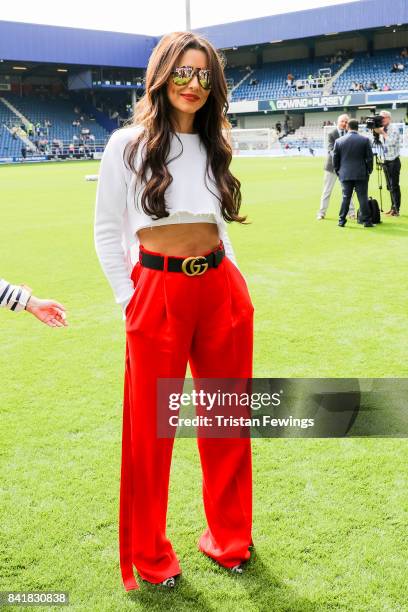 Cheryl Cole attends the #GAME4GRENFELL at Loftus Road on September 2, 2017 in London, England. The charity football match has been set up to benefit...
