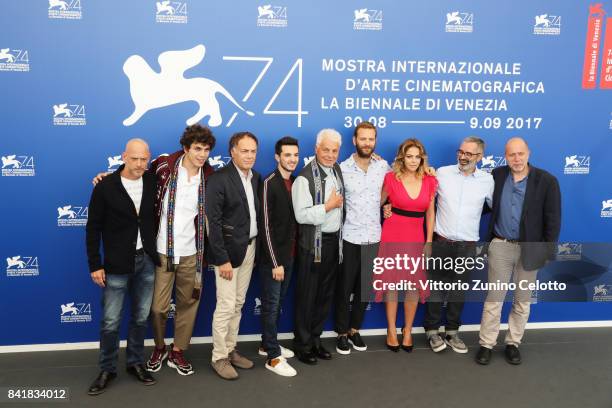 Filippo Nigro, Eduardo Valdarnini, Francesco Acquaroli, Giacomo Ferrara, Michele Placido, Alessandro Borghi, Claudia Gerini, Giuseppe Capotondi and...