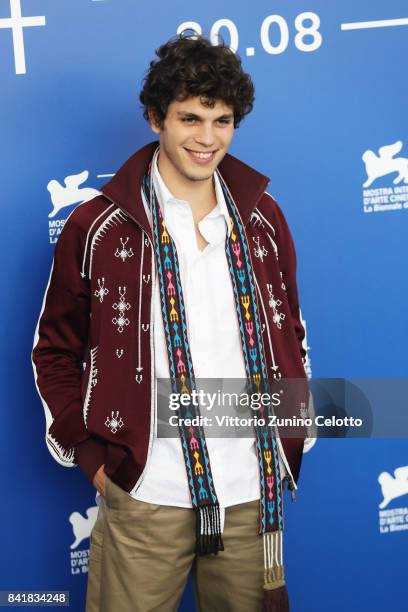 Eduardo Valdarnini attends the 'Suburra. La Serie' photocall during the 74th Venice Film Festival on September 2, 2017 in Venice, Italy.