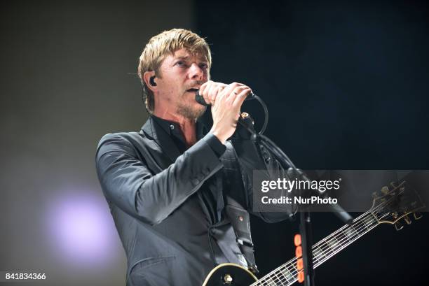 Interpol Live 43 Interpol Perform At Alexandra Palace Stock Photos, High-Res Pictures ...