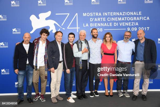 Filippo Nigro, Eduardo Valdarnini, Francesco Acquaroli, Giacomo Ferrara, Michele Placido, Alessandro Borghi, Claudia Gerini, Giuseppe Capotondi and...