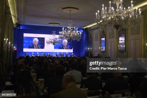 Atmosphere during the Ambrosetti International Economic Forum on September 2, 2017 in Cernobbio, Como, Italy.'Intelligenge on the world, Europe, and...