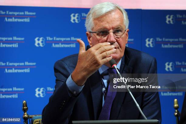 Michel Barnier Chief Negotiator of the European Commission's Task Force for the preparation and conduct of the negotiatons with the United Kingdom...